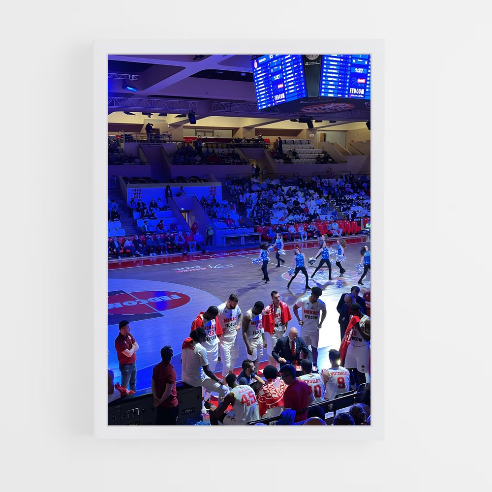 Poster Dunk au Sommet – affiche Basketball (vue 3)